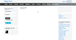 Desktop Screenshot of happyasis.com
